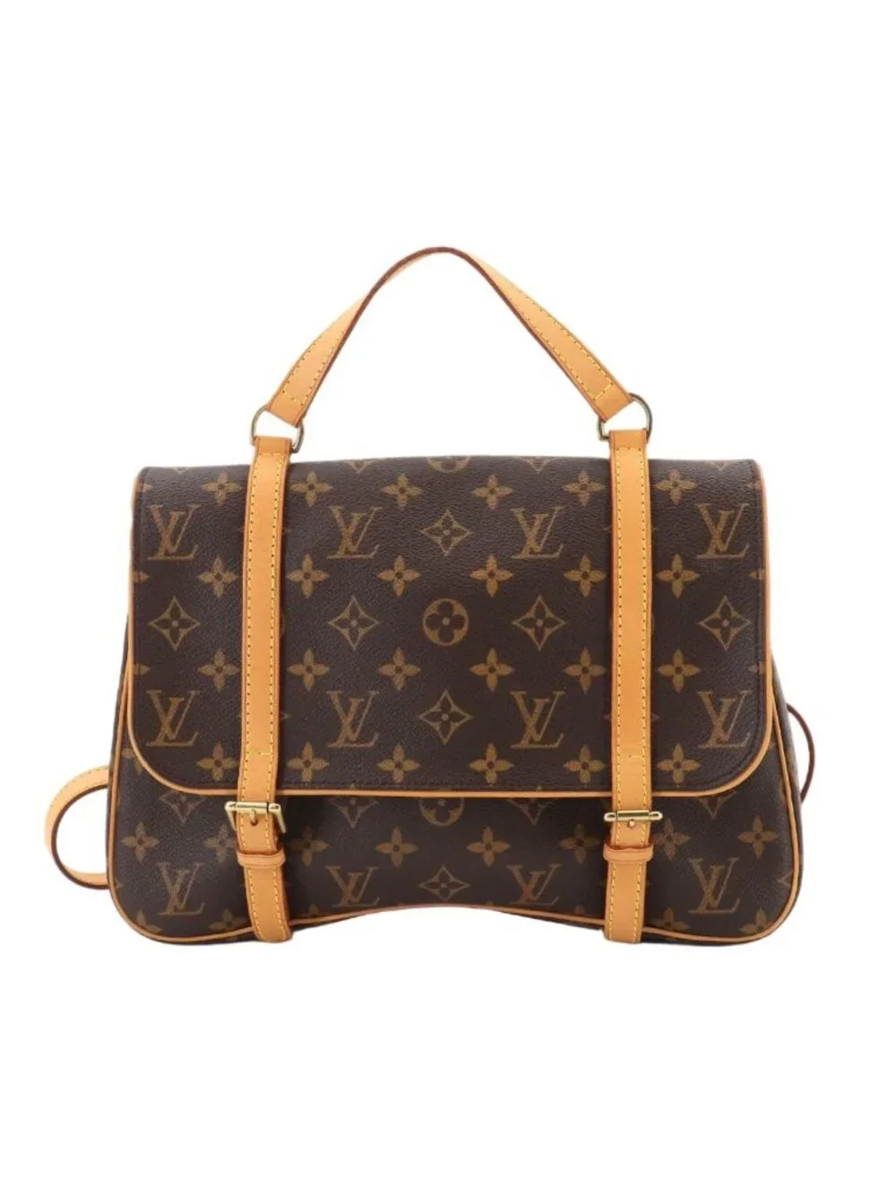 Louis Vuitton Monogram Marelle Sac a Dos Backpack Shoulder Bag Brown